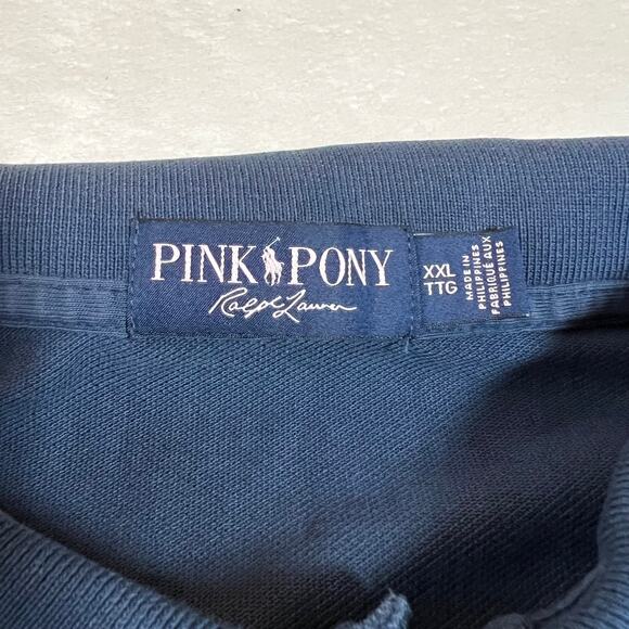Ralph Lauren Pink Pony Men's Polo Shirt Size XXL Casual Preppy Nautical Colorful - Picture 4 of 9